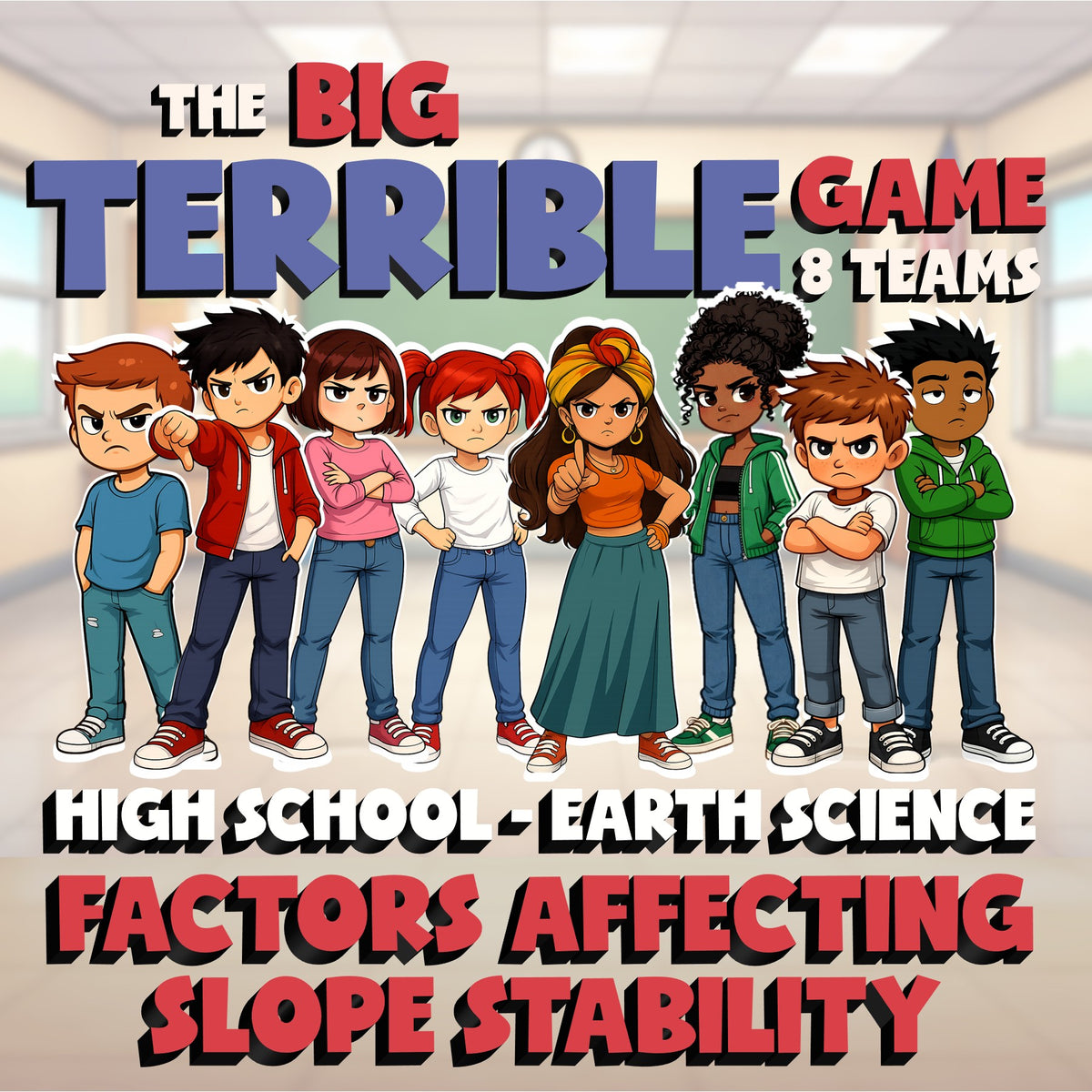 Factors Affecting Slope Stability BIG TERRIBLE GAME - Earth Science Review