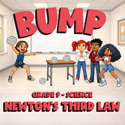 Newton’s Third Law BUMP Science Game - No Prep Grade 9 Review Activity