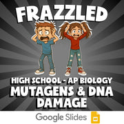 Mutagens & DNA Damage FRAZZLED Science Game - No Prep AP Biology Review Activity