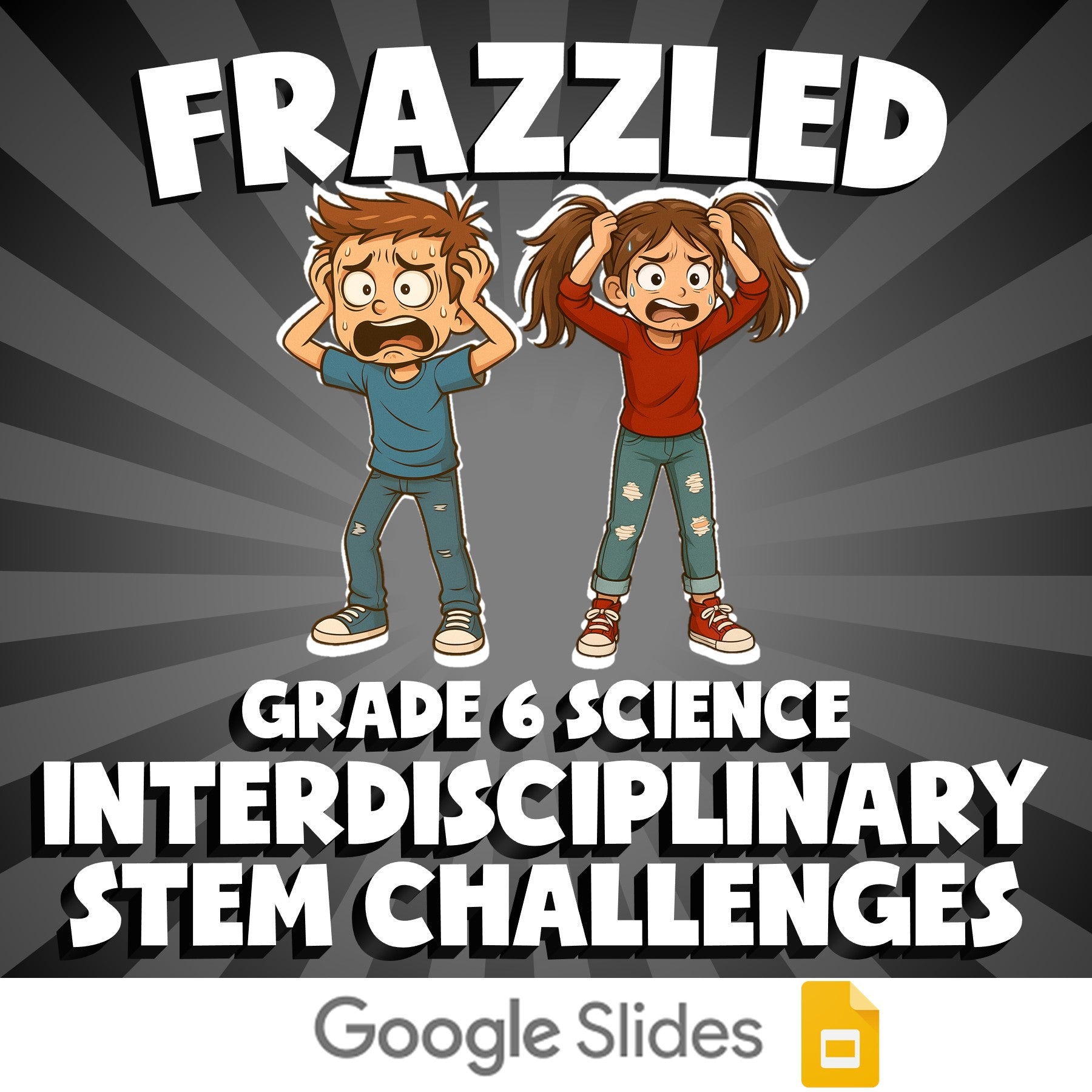 Interdisciplinary STEM Challenges FRAZZLED Science Game - No Prep Grade 6 Review