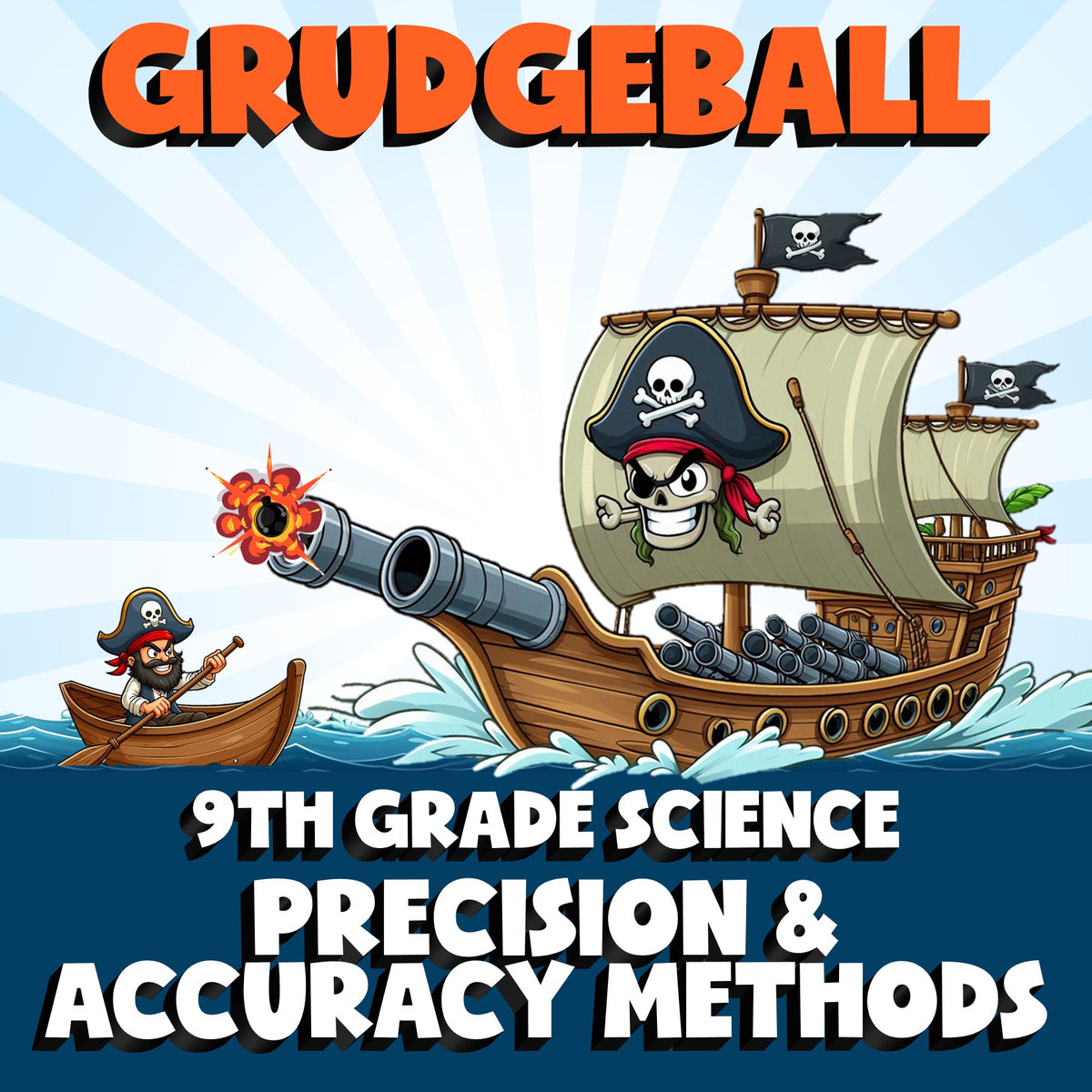 Precision & Accuracy Methods GRUDGEBALL Science Game - No Prep Grade 9 Review