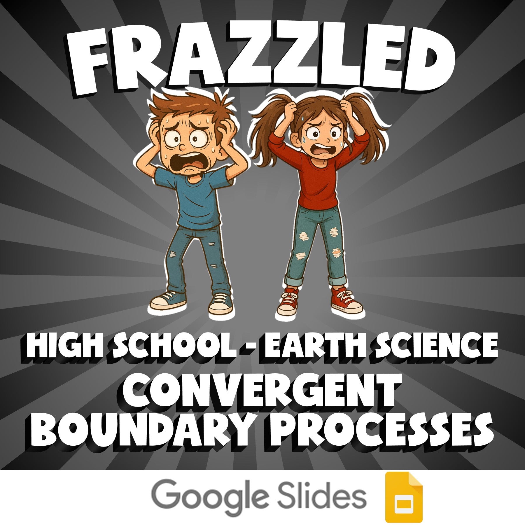 Convergent Boundary Processes FRAZZLED Game - No Prep Earth Science Review