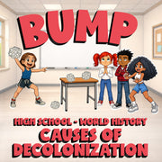 Causes of Decolonization BUMP Game - No Prep World History Review Activity