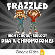 DNA & Chromosomes FRAZZLED Science Game - No Prep Biology Review Activity