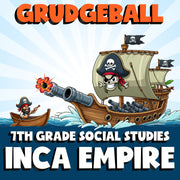 Inca Empire GRUDGEBALL Socials Game - No Prep Grade 7 Review Activity