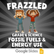 Fossil Fuels & Energy Use FRAZZLED Science Game - No Prep Grade 6 Review