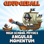 Angular Momentum GRUDGEBALL Science Game - No Prep Physics Review Activity