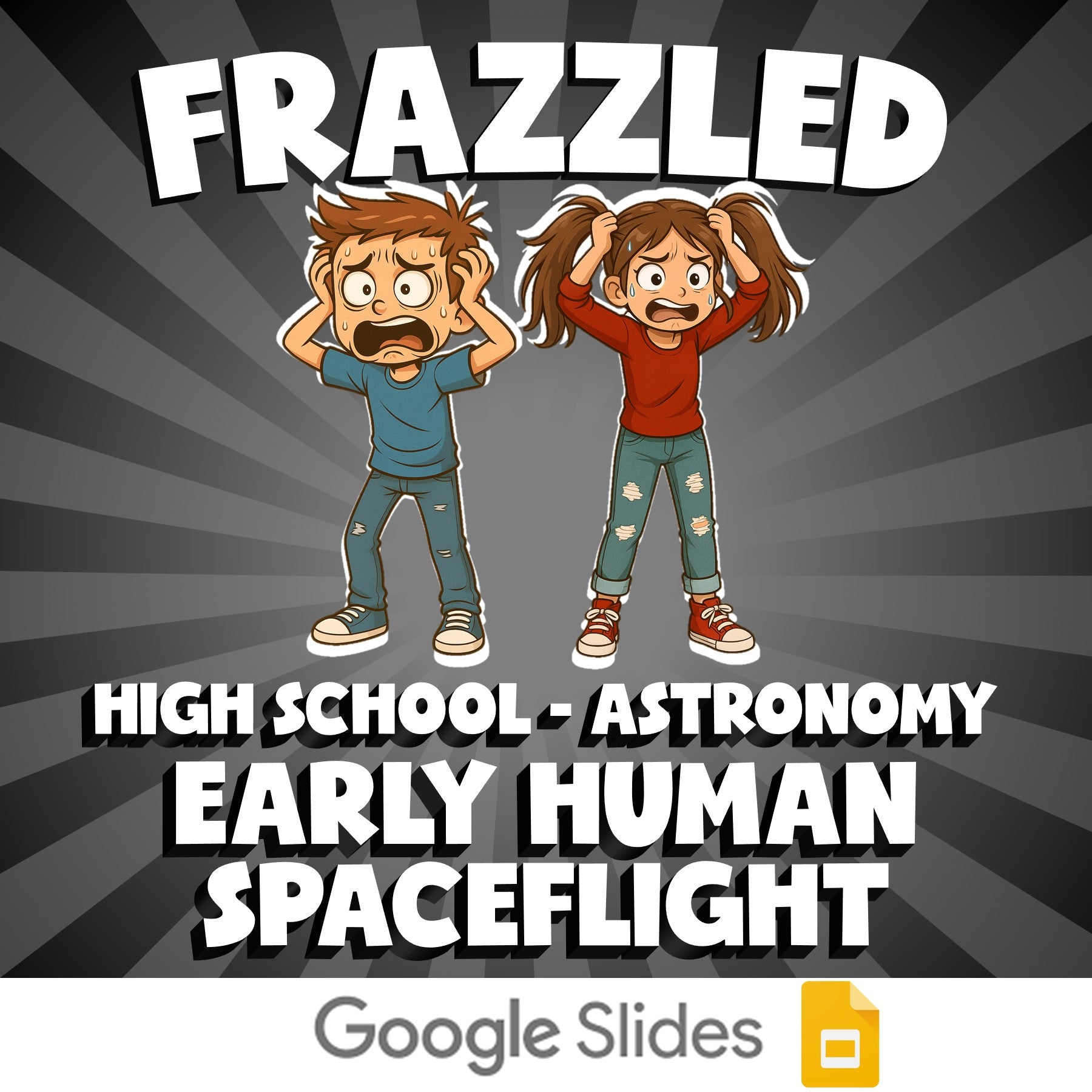 Early Human Spaceflight FRAZZLED Science Game - No Prep Astronomy Review