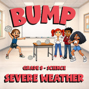 Severe Weather BUMP Science Game - No Prep Grade 8 Review Activity