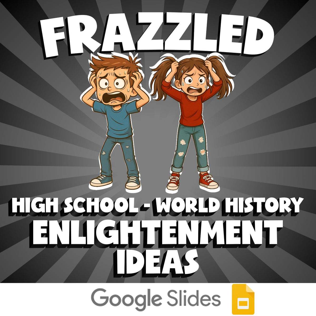 Enlightenment Ideas FRAZZLED Game - No Prep World History Review Activity