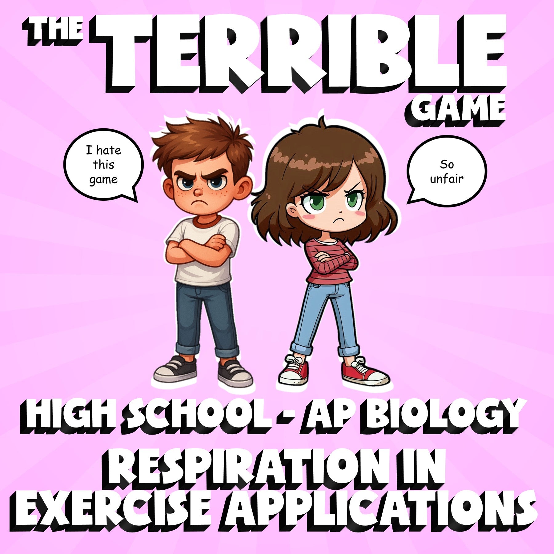 Respiration in Exercise Applications THE TERRIBLE GAME - AP Biology Review