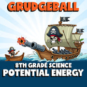 Potential Energy GRUDGEBALL Science Game - No Prep Grade 8 Review Activity