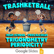 Trigonometry Periodicity TRASHKETBALL Math Game - No Prep PreCalculus Review