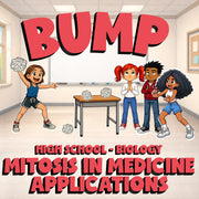 Mitosis in Medicine Applications BUMP Science Game - No Prep Biology Review