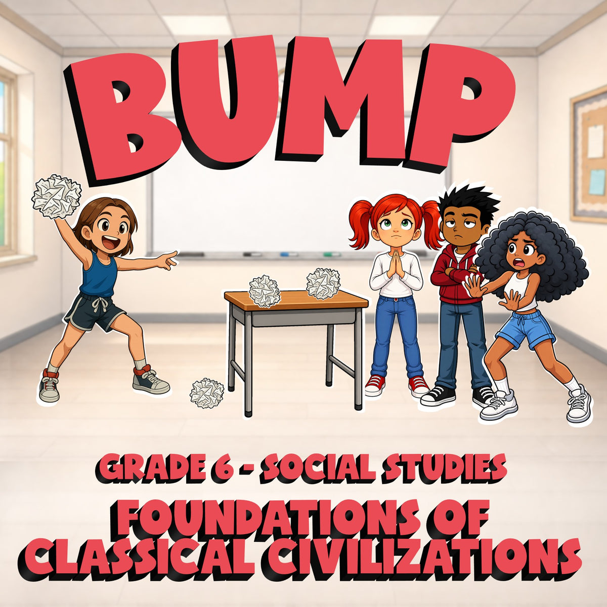 Foundations of Classical Civilizations BUMP Socials Game - No Prep Grade 6