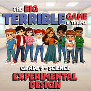 Experimental Design BIG TERRIBLE GAME - No Prep Grade 9 Science Review Activity