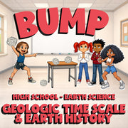Geologic Time Scale & Earth History BUMP Game - No Prep Earth Science Review