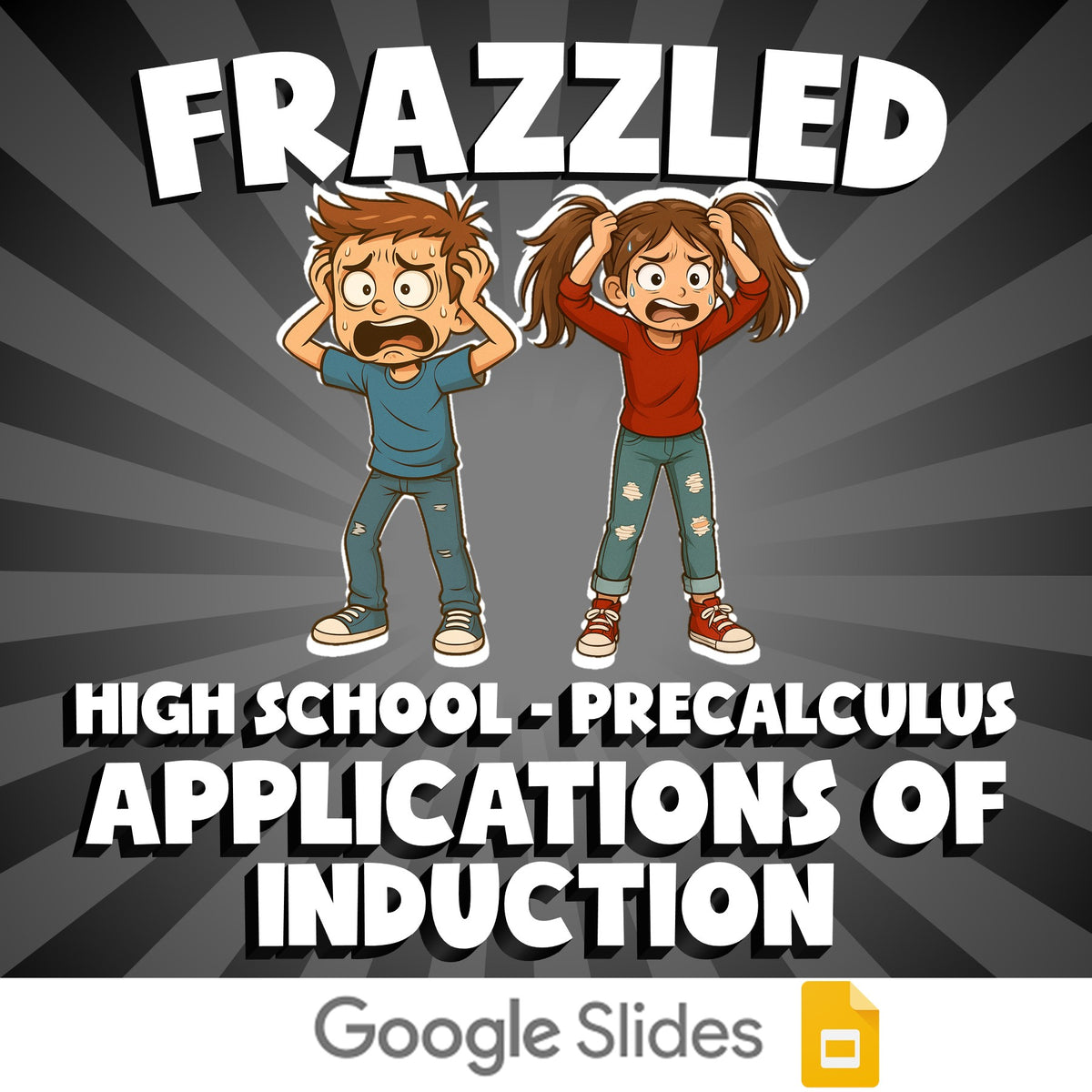 Applications of Induction FRAZZLED Math Game - No Prep PreCalculus Review
