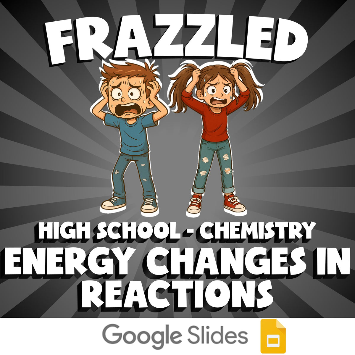 Energy Changes in Reactions FRAZZLED Science Game - No Prep Chemistry Review