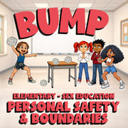 Personal Safety & Boundaries BUMP Game - No Prep Elementary Sex Education Review