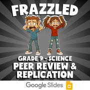 Peer Review & Replication FRAZZLED Science Game - No Prep Grade 9 Review