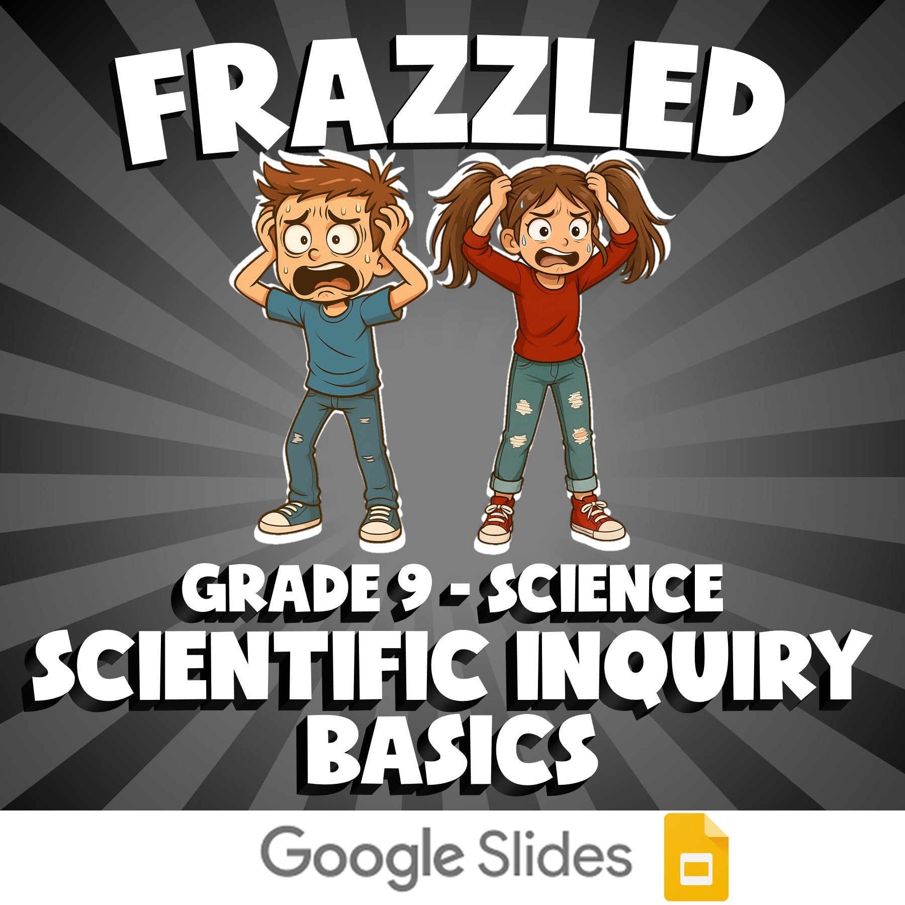Scientific Inquiry Basics FRAZZLED Science Game - No Prep Grade 9 Review