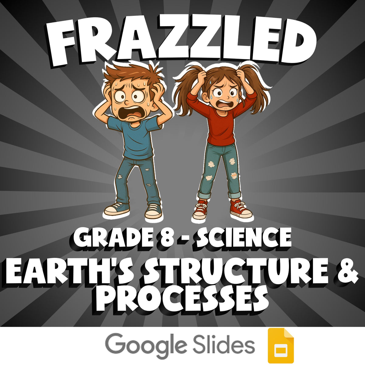 Earth’s Structure & Processes FRAZZLED Science Game - No Prep Grade 8 Review