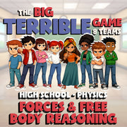 Forces & Free Body Reasoning BIG TERRIBLE GAME - No Prep Physics Science Review