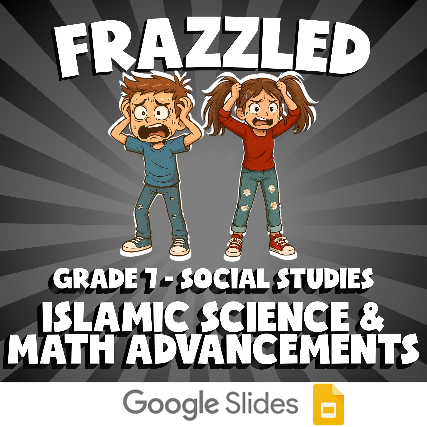 Islamic Science & Math Advancements FRAZZLED Socials Game - No Prep Grade 7