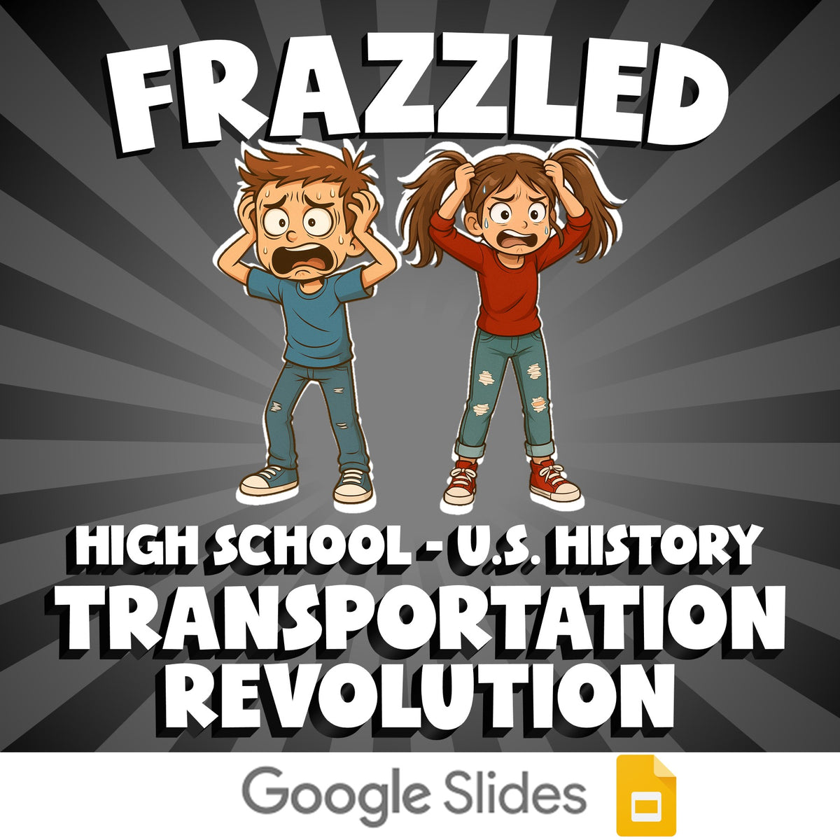 Transportation Revolution FRAZZLED U.S. History Game - No Prep Review Activity