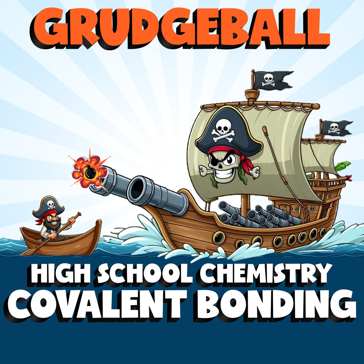Covalent Bonding GRUDGEBALL Science Game - No Prep Chemistry Review Activity