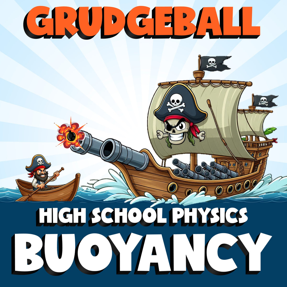Buoyancy GRUDGEBALL Science Game - No Prep Physics Review Activity