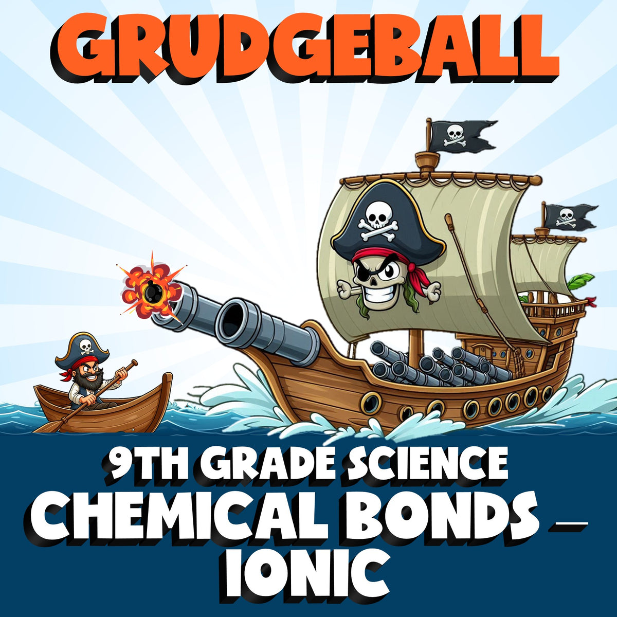Chemical Bonds – Ionic GRUDGEBALL Science Game - No Prep Grade 9 Review Activity