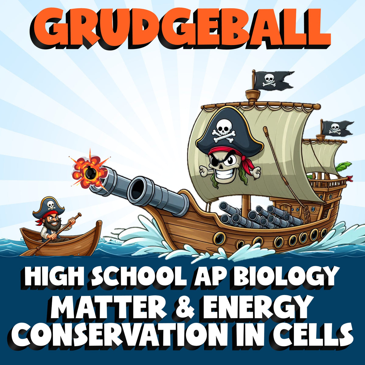 Matter & Energy Conservation in Cells GRUDGEBALL Science Game - AP Biology