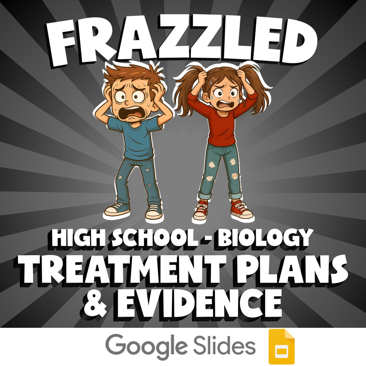 Treatment Plans & Evidence FRAZZLED Science Game - No Prep Biology Review