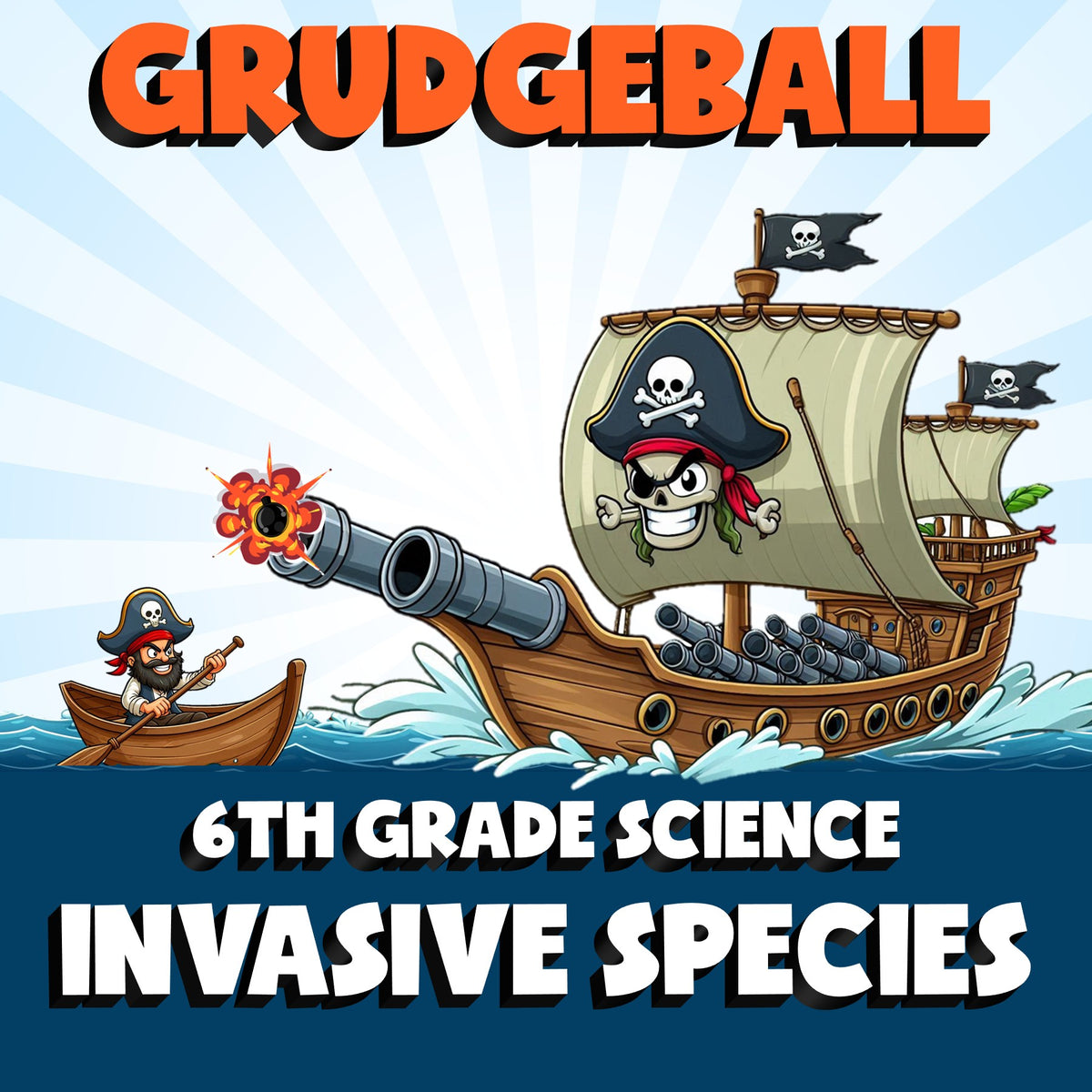 Invasive Species GRUDGEBALL Science Game - No Prep Grade 6 Review Activity
