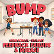 Feedback Failure & Disease BUMP Science Game - No Prep Biology Review Activity