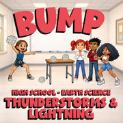 Thunderstorms & Lightning BUMP Game - No Prep Earth Science Review Activity