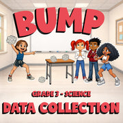 Data Collection BUMP Science Game - No Prep Grade 3 Review Activity
