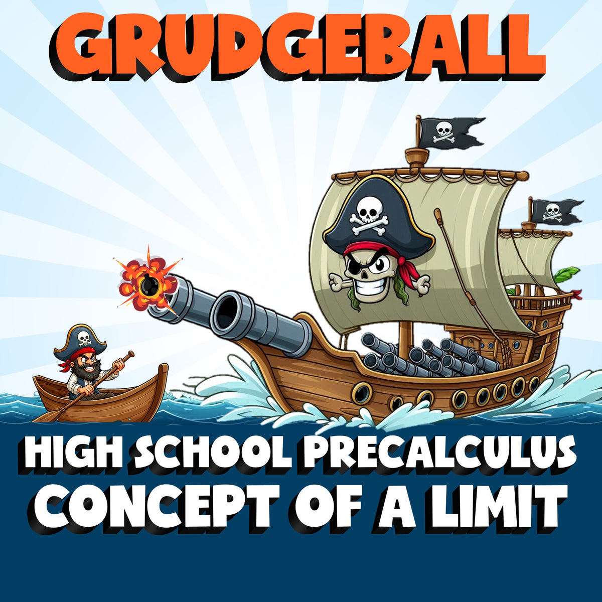 Concept of a Limit GRUDGEBALL Math Game - No Prep PreCalculus Review Activity