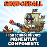 Momentum Components GRUDGEBALL Science Game - No Prep Physics Review Activity