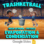 Evaporation & Condensation TRASHKETBALL Science Game - No Prep Physics Review