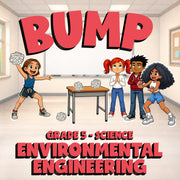 Environmental Engineering BUMP Science Game - No Prep Grade 5 Review Activity