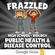 Public Health & Disease Control FRAZZLED Science Game - No Prep Biology Review