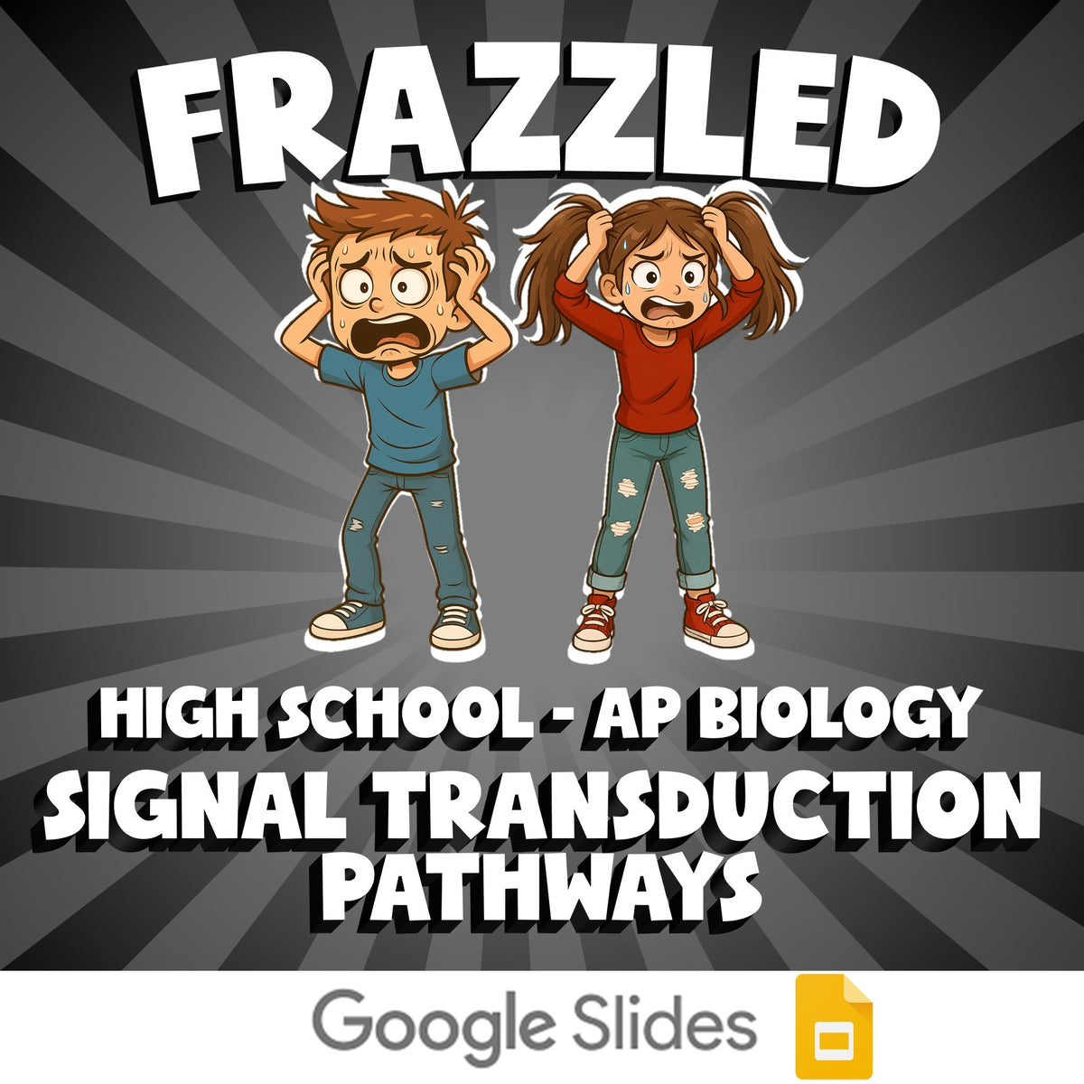 Signal Transduction Pathways FRAZZLED Science Game - No Prep AP Biology Review