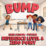 Reference Level & Zero Point BUMP Science Game - No Prep Physics Review Activity