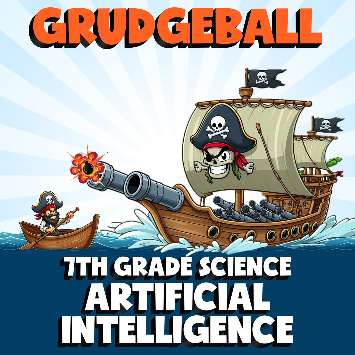 Artificial Intelligence GRUDGEBALL Science Game - No Prep Grade 7 Review