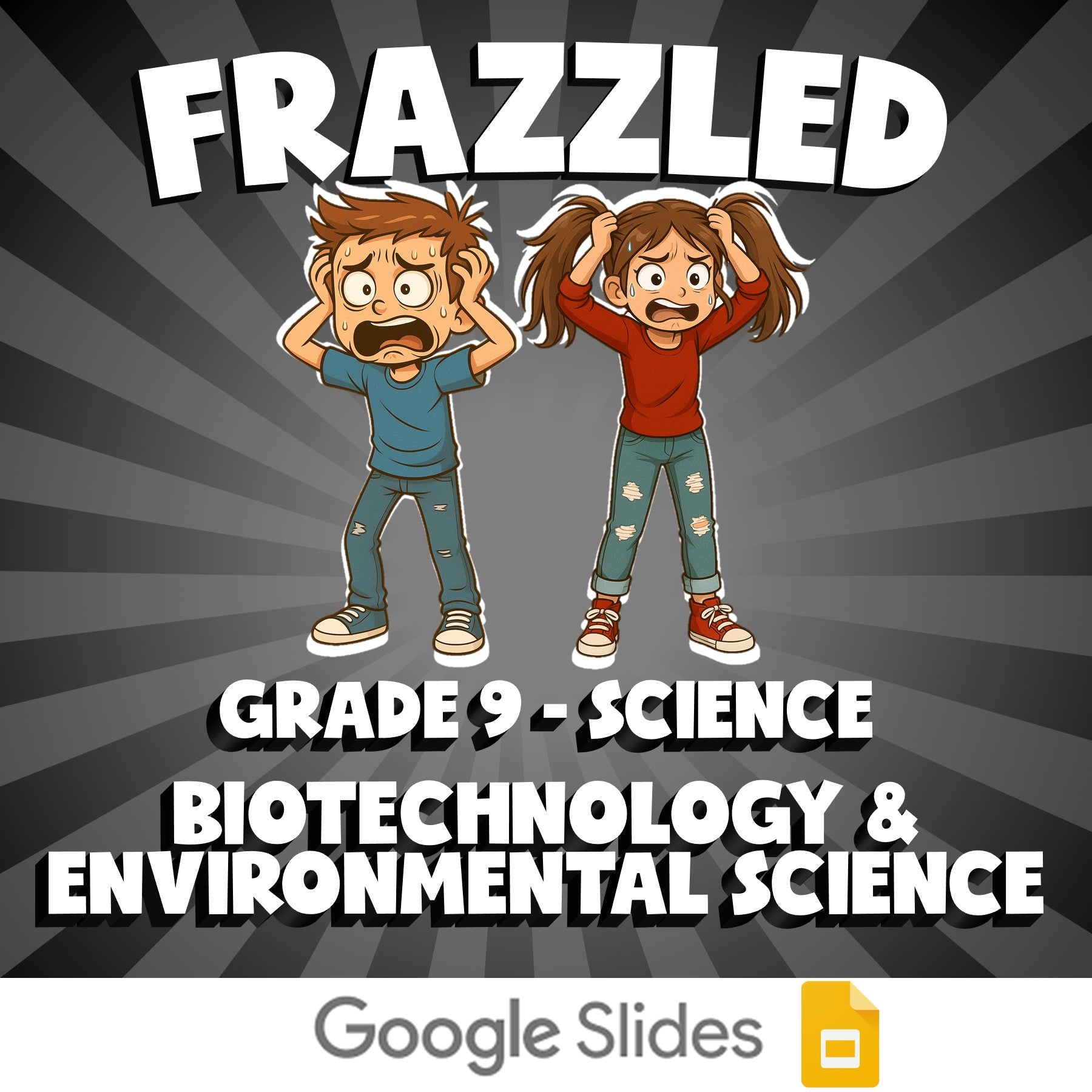 Biotechnology & Environmental Science FRAZZLED Science Game - No Prep Grade 9