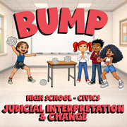 Judicial Interpretation & Change BUMP Civics Game - No Prep Review Activity