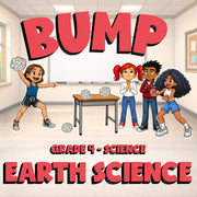 Earth Science BUMP Science Game - No Prep Grade 4 Review Activity